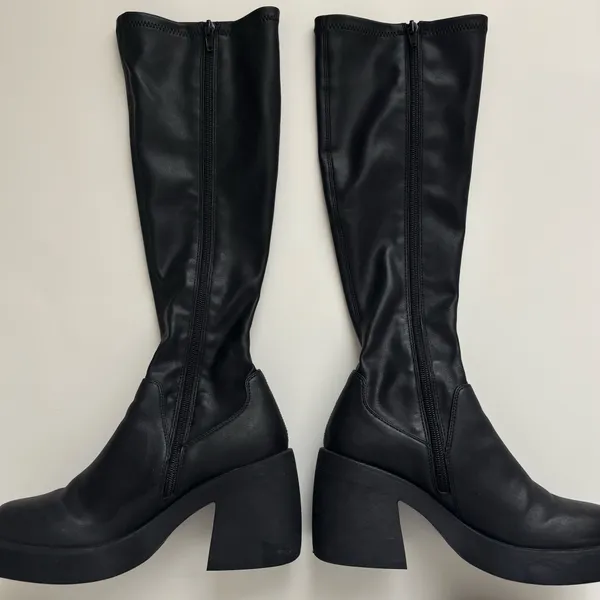 Steve Madden Berkleigh Boot Black Size 6.5 NIB - Image 3