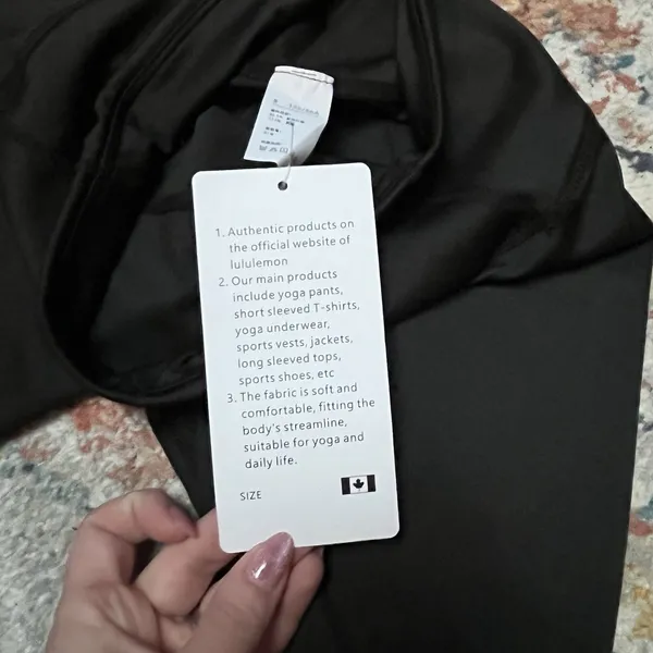 Lululemon Biker Shorts Black Size Small Women's Stretch NWT - Image 7