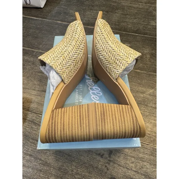 Seychelles Adapt Raffia Mules Sandal Natural Size 9 ‎ Beachy Coastal Neutral - Image 6