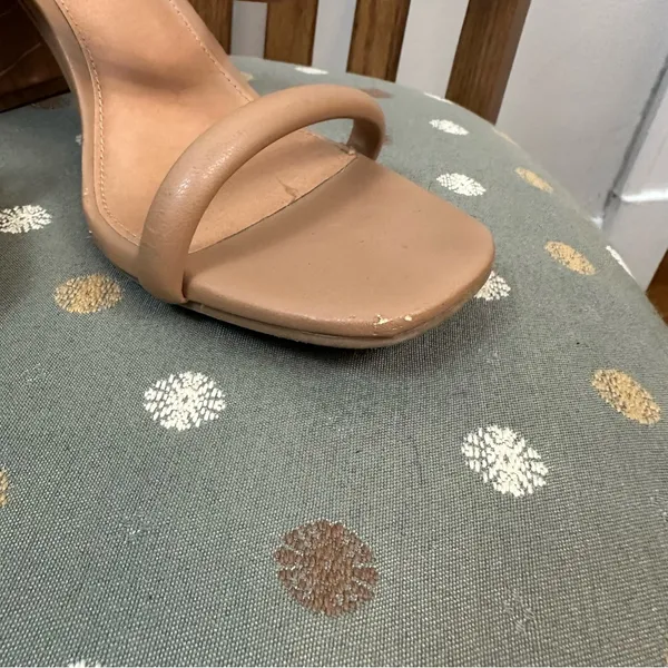 DV by Dolce Vita | Halsty Carmel Snake Material Heeled Sandals Size 9.5 - Image 3