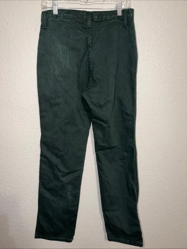 90s vintage jeans v waist bareback cowgirl rodeo jeans western - Image 3