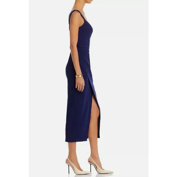 AQUA Wrap Hem Midi Dress‎ Size 4 - Image 3