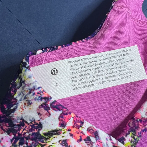 Lululemon Energy Bra Luxtreme NWT Size 2 Purple TRRM *Limited Edition* - Image 9