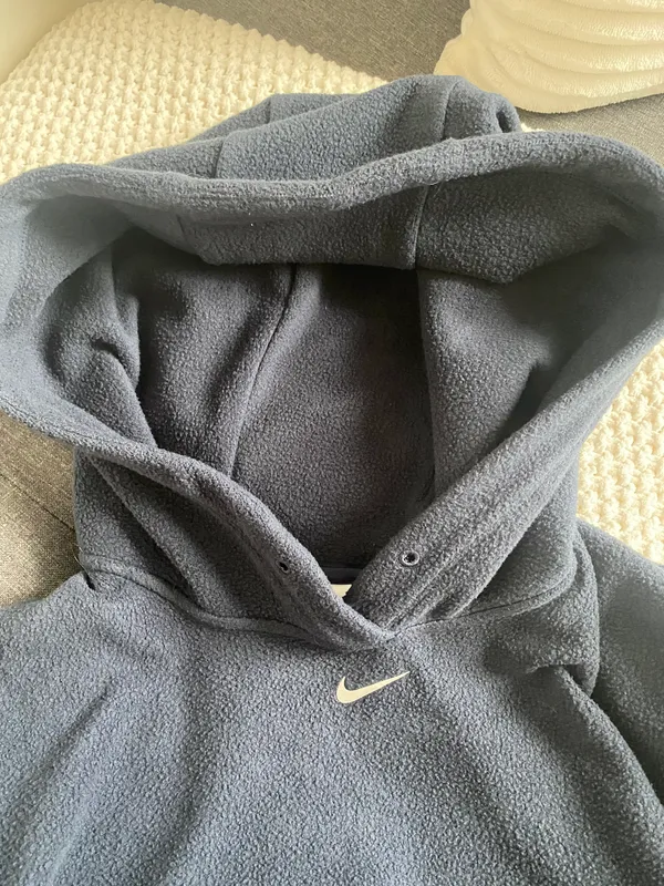 Nike Crop Therma Fleece Jacket - Image 8