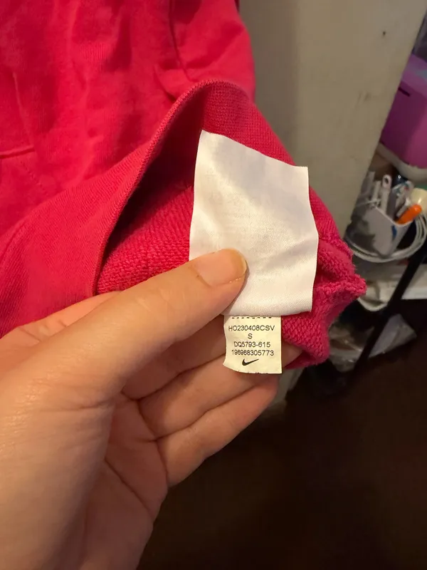 (S) Nike Pink Athletic Hoodie Sweatshirt - Image 5
