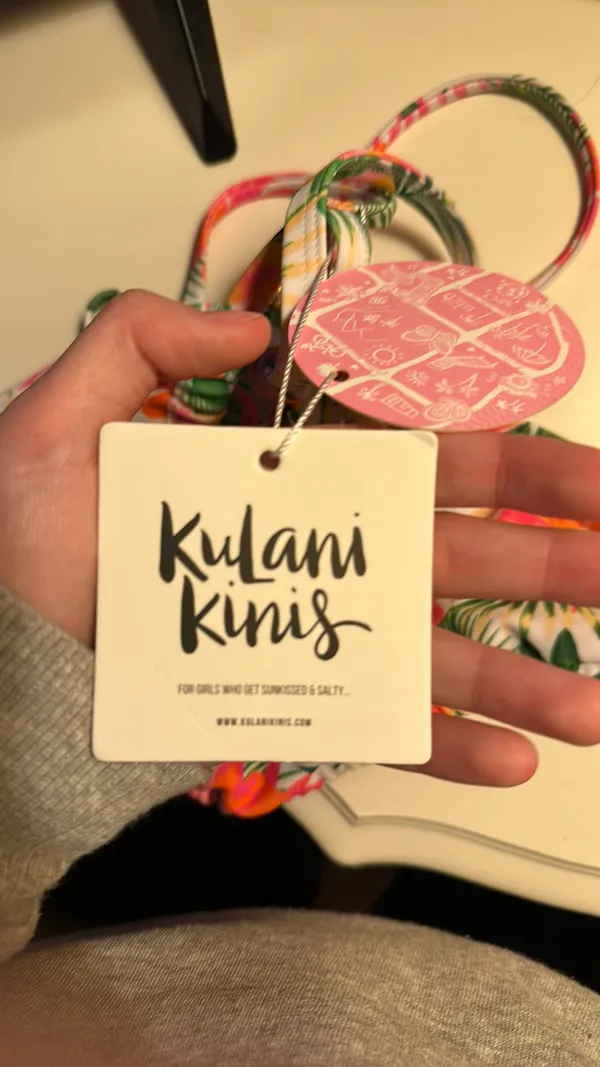 Kulani Kinis Floral Bikini Top - Image 5