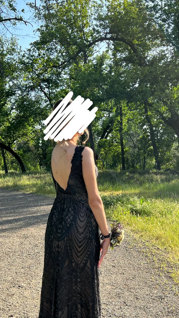 Black Prom Dress - Image 3