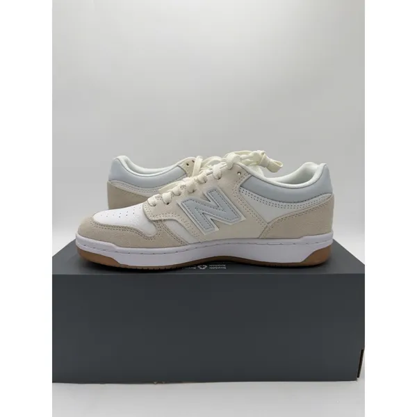 New Balance 480 Shoes Womens Size 7.5 / Mens Size 6 White Blue BB480LSW New - Image 6