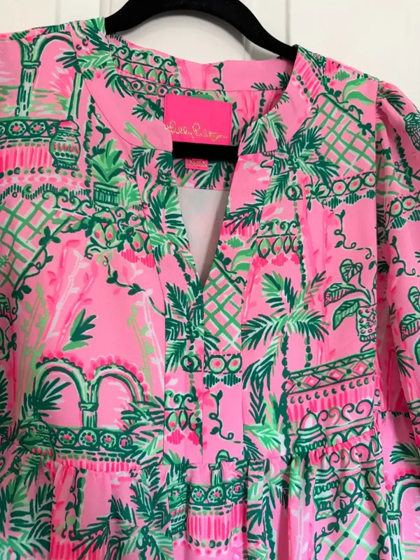 Lilly Pulitzer Tropical Tiered Dress - Image 7