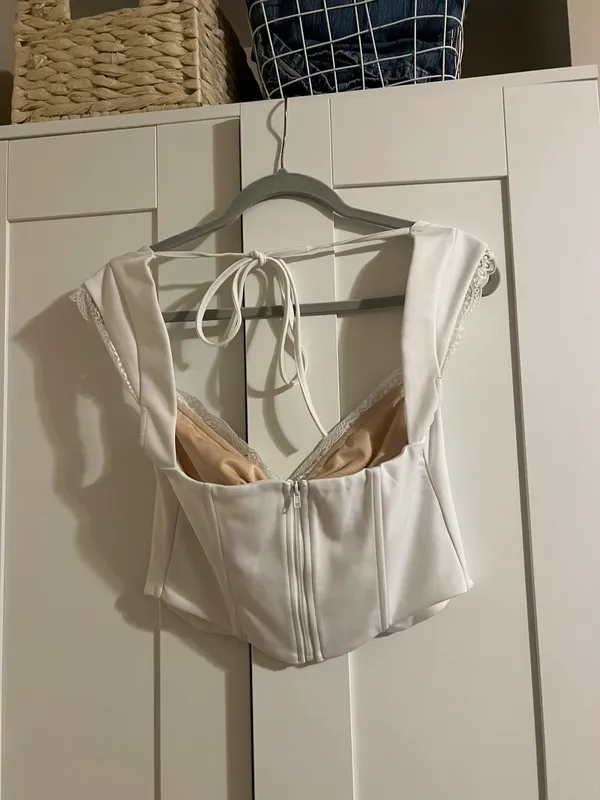 Lace crop top Size M - Image 2