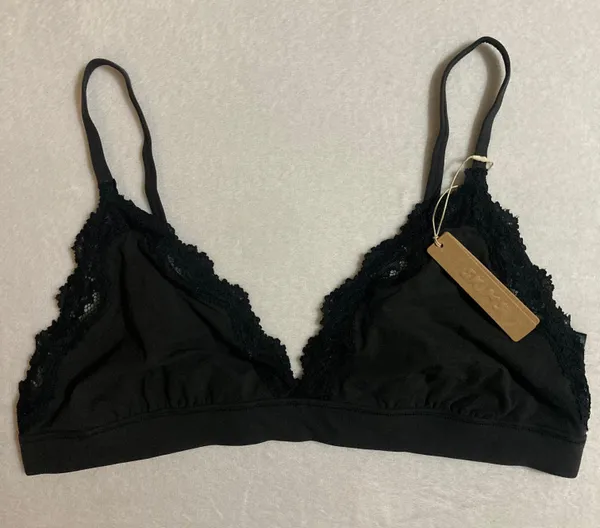 SKIMS Fits Everybody Lace Triangle Bralette 2X - Image 2