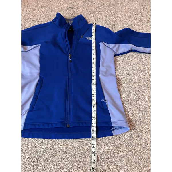 The North Face Jacket Women's Full Zip Blue Lavender Activewear‎ Medium - Image 5