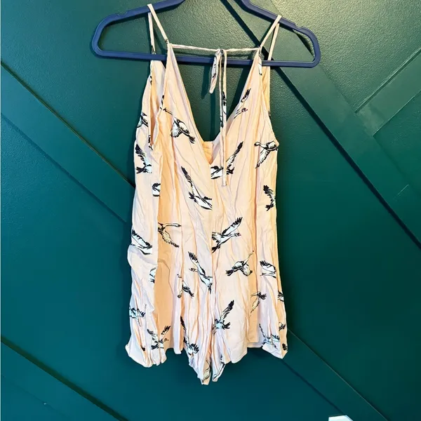 HYFVE Pink Bird Print Chemise - Image 2
