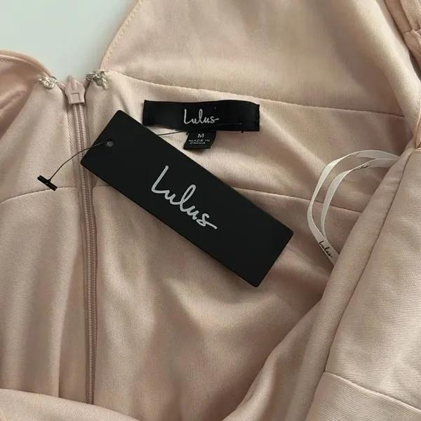 Lulu's Heavenly Hues Blush Maxi Dress NWT - Image 11