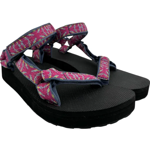 Teva Midform Universal Sandals 1" Arch Support Triton Raspberry Sorbet 10 - Image 2