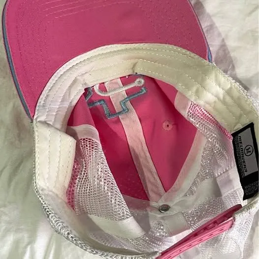 Hooks Baseball Cap Corpus Christi Texas Pink - Image 4