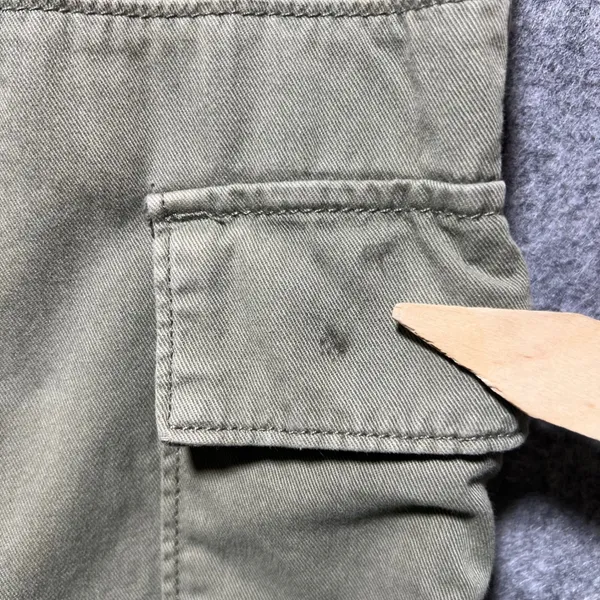 SO Goods For Life High Rise Cargo Wide Leg Pants Olive Green Womens‎ Medium - Image 2