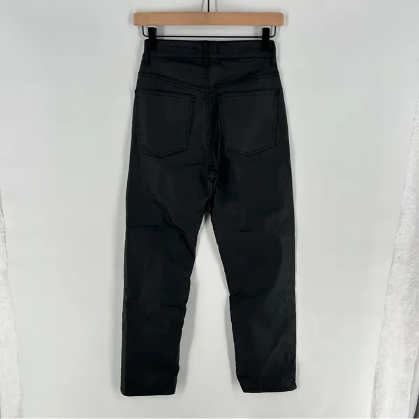 We The Free The Pacifica High Rise Slim Straight‎ Leg Faux Leather Pant - Image 7