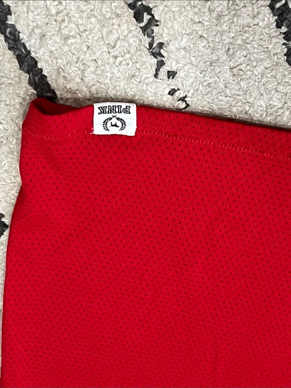 PINK Victoria's Secret Ohio State Jersey Tee with White Trim - Image 3