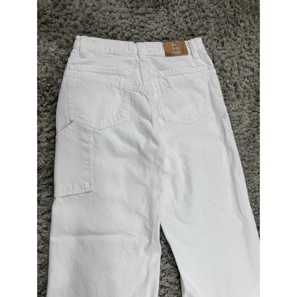 We the Free by Free People Tinsley Baggy High Rise Straight Leg Jeans Women's 27 - Image 8