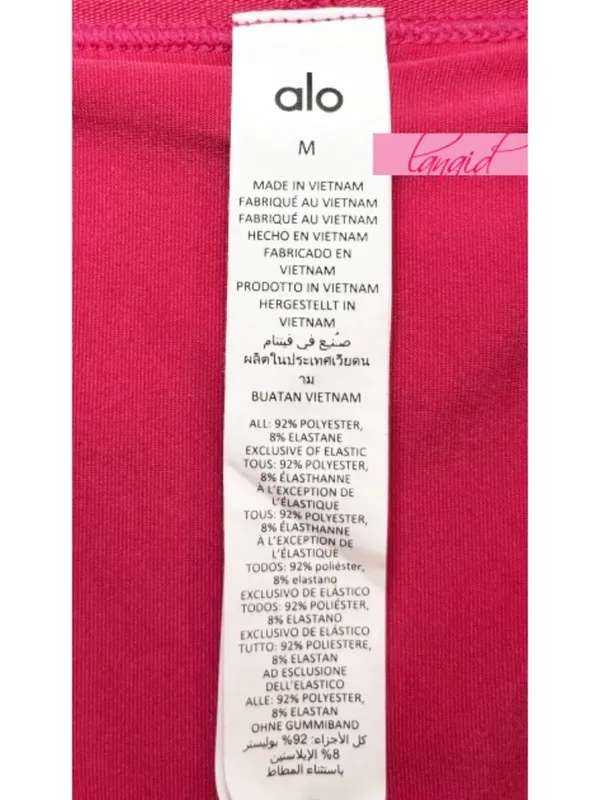 Alo Match Point Tennis Skirt Pink Fuchsia Hot Yoga Exercise Sports Shorts Skort - Image 12