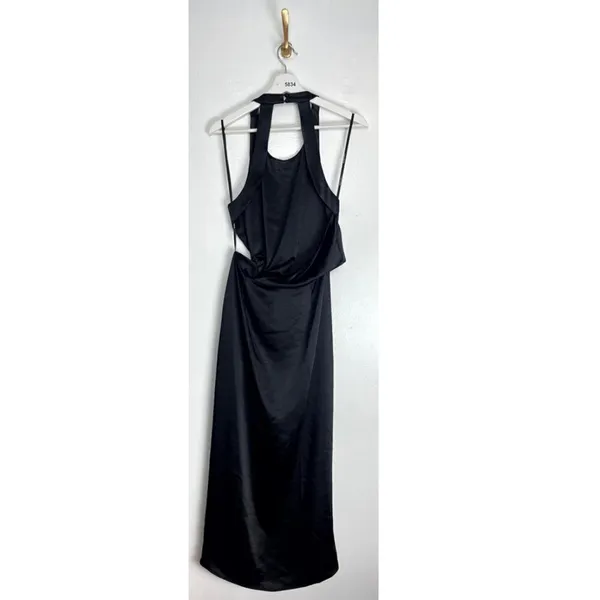 FOR LOVE & LEMONS Taliah Maxi Dress in Black Size Large - Image 9
