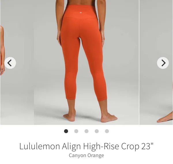 Lululemon Align High-Rise Crop Leggings 23" - Image 2