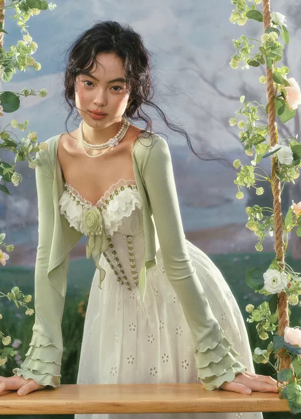 NEW LaceMade Mint in Season Corset Dress Size M - Image 5