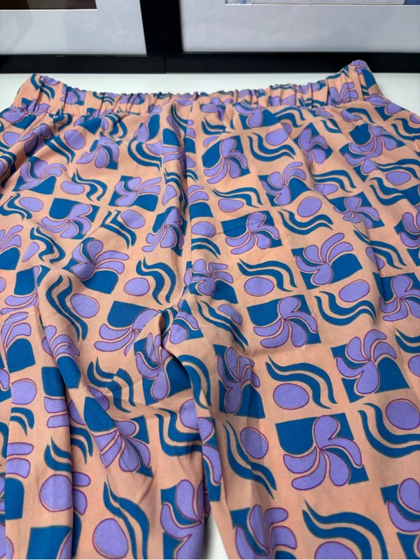 Women's Retro 70’s Vibe Bell Bottom Pants by MOOYA of Paris NWT Size L - Image 14