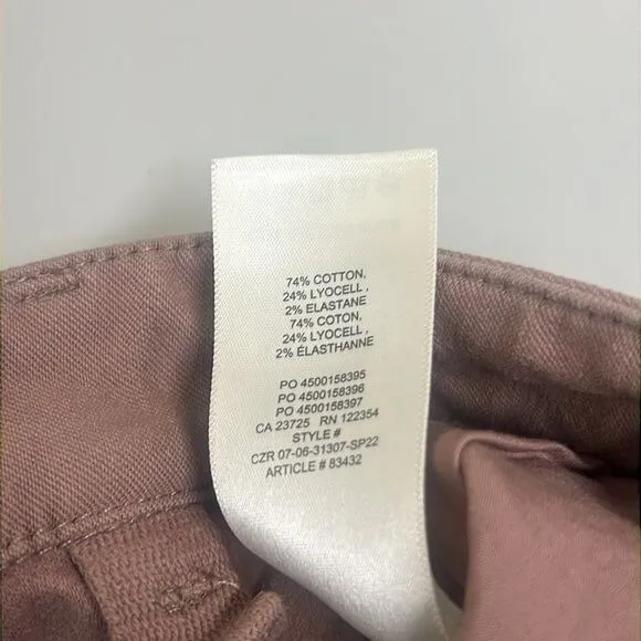 Wilfred Free Straight Leg Jeans Mauve Pink Size 2 Y2K Utility - Image 13