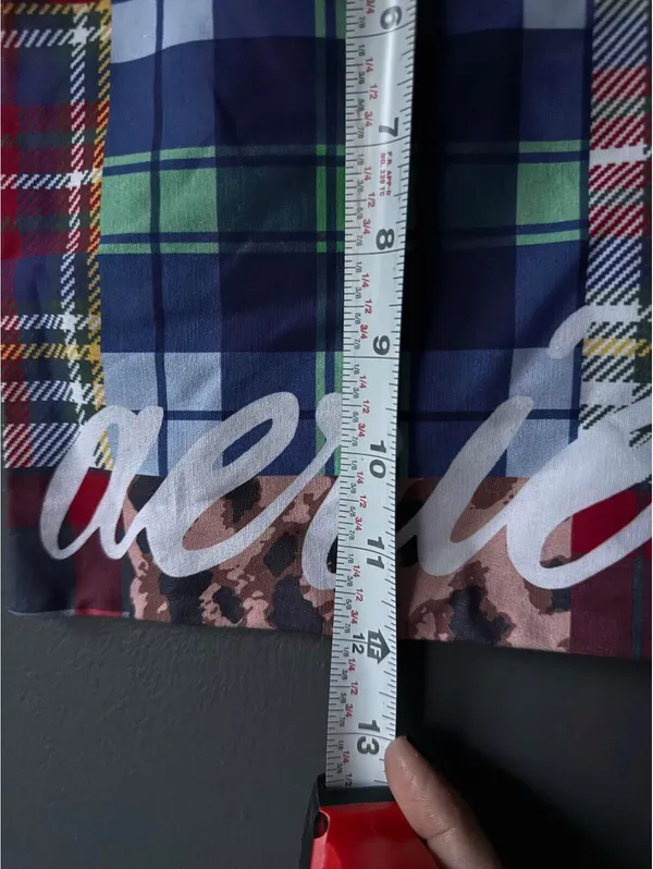 Aerie Drawstring Pouch Bag with Mixed Prints - Image 4