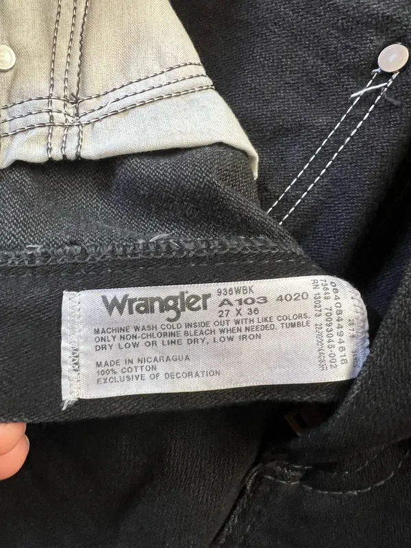 Wrangler Denim Shorts Cut-Off - Image 4