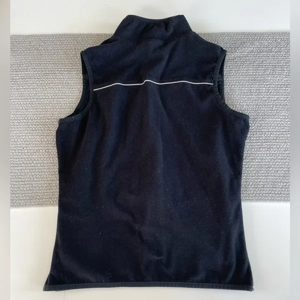 ProSpirit Black Fleece Full Zip Activewear Running Vest Size Small - Image 2