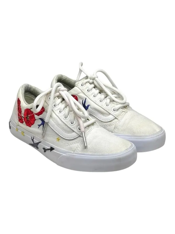 Vans® ✌︎ Old Skool Limited Edition Desert Embellished Sneaker ✌︎︎ White ✌︎︎ 7M - Image 11