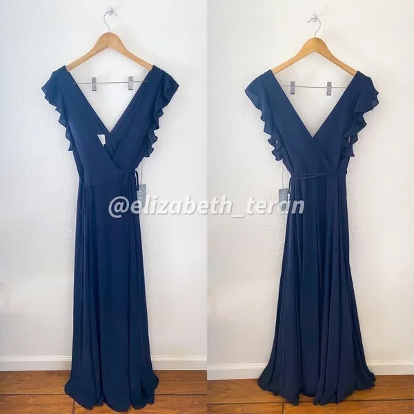 Watters‎ Franklin Gown 4 Blue - Image 2