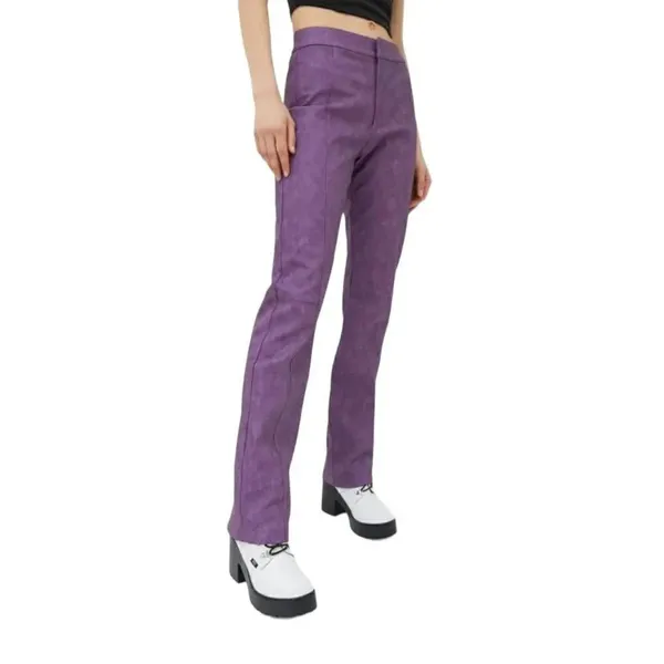 I.AM.GIA Saros Straight Leg Purple Faux Leather Pants NWT S - Image 4