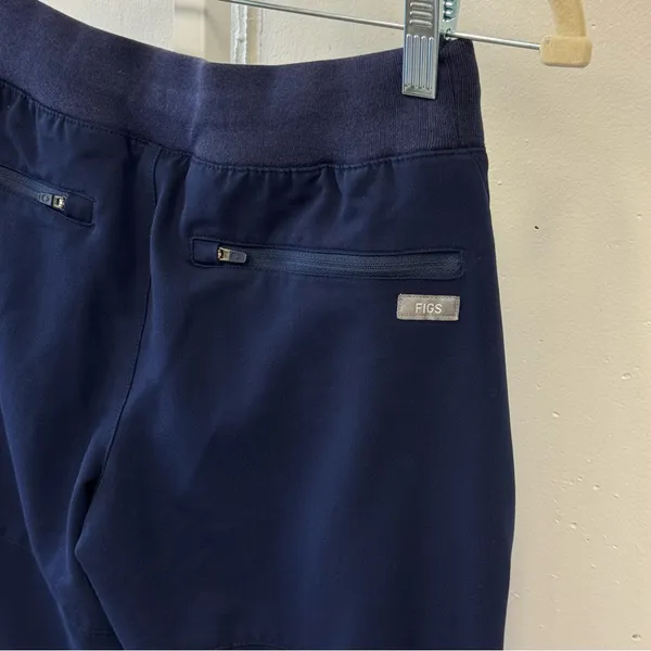 Figs Women's Jogger Scrub Pants Nurse Scrubs‎ Uniform Navy XXS W19SW2039 - Image 7