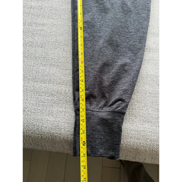 OFFLINE by Aerie Charcoal Gray Heather Joggers Foldover‎ Waistband Small S - Image 4