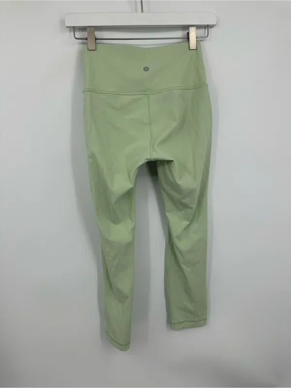 Lululemon Align Green Leggings High Rise Women's Size 4 Gym Workout - Image 5