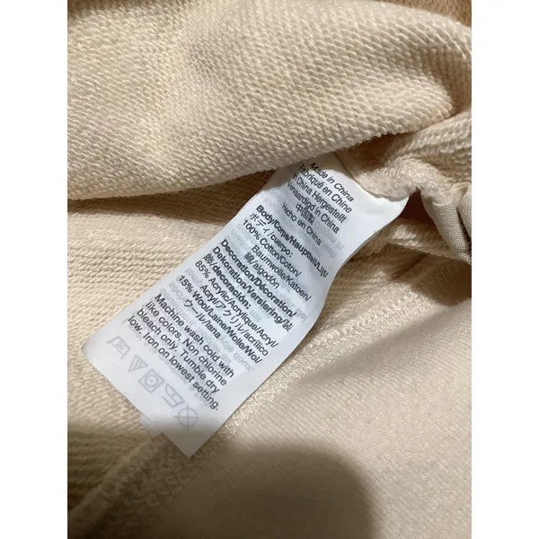 Madewell Sweatshirt Womens Small Shrunken Crewneck Pullover Cozy Purple Stitch - Image 7