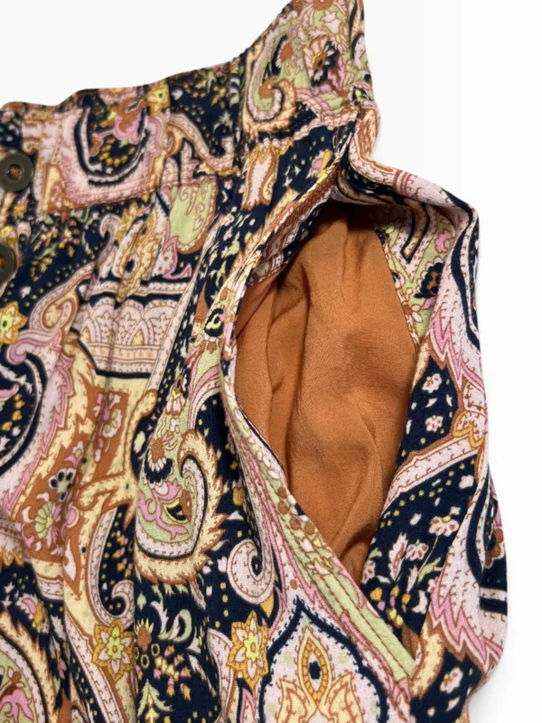 Anthropologie Odette Printed Joggers Paisley - Image 5