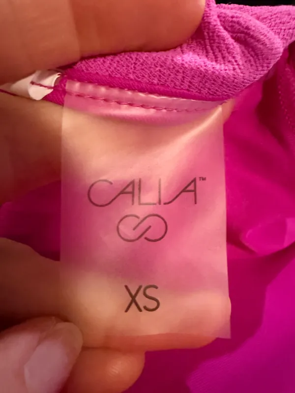 Calia Hot Pink Crop Top Size XS - Image 6