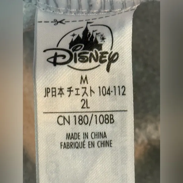 DISNEY Gray Disney Prince Characters Sweatshirt Size Medium - Image 5