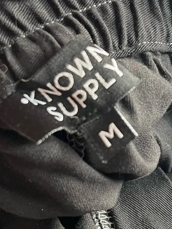 Known Supply • NWT Sailor Black Pants Organic Cotton Twill - Image 11