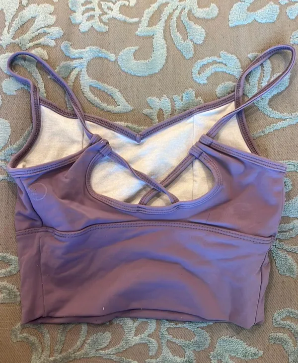 Five Dance Wear Purple Workout Tank - Image 2