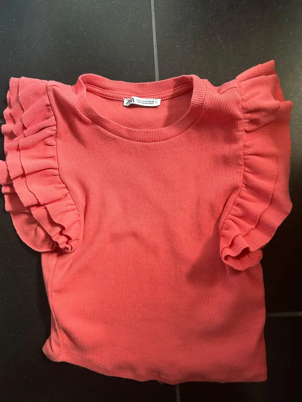 ZARA ruffle top - Image 3