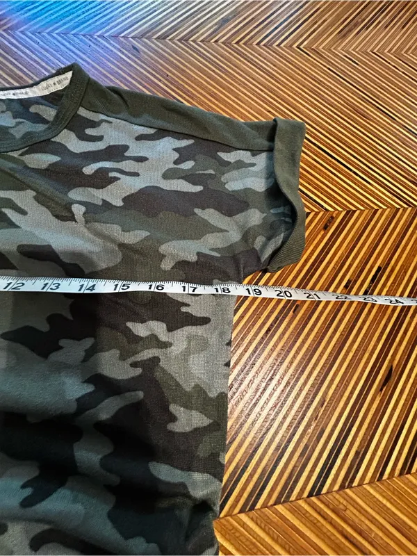 Lucky Brand Green Camo Short Sleeve Tee - Image 4