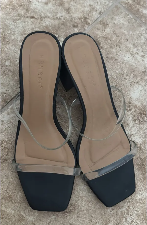 Heels Black Size 6.5 - Image 2