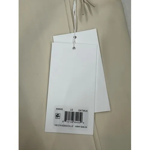 Halfdays Women's Emma Softshell Pant Oatmilk Large NWT *read $285 MSRP - Image 6