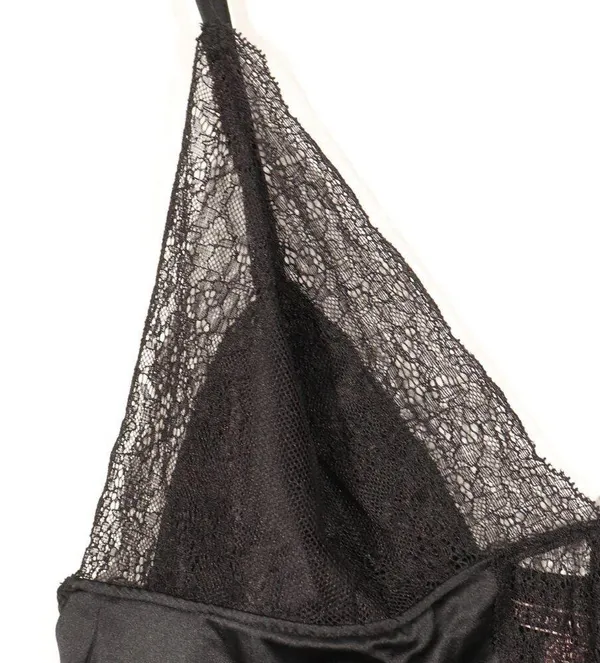 Victoria's Secret NWOT Black Lace Cami Size L - Image 8